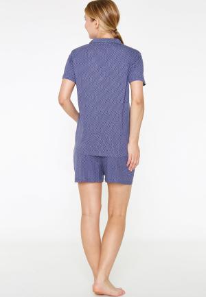 Pijama Dama Bumbac Pierre Cardin, Camasa și Short