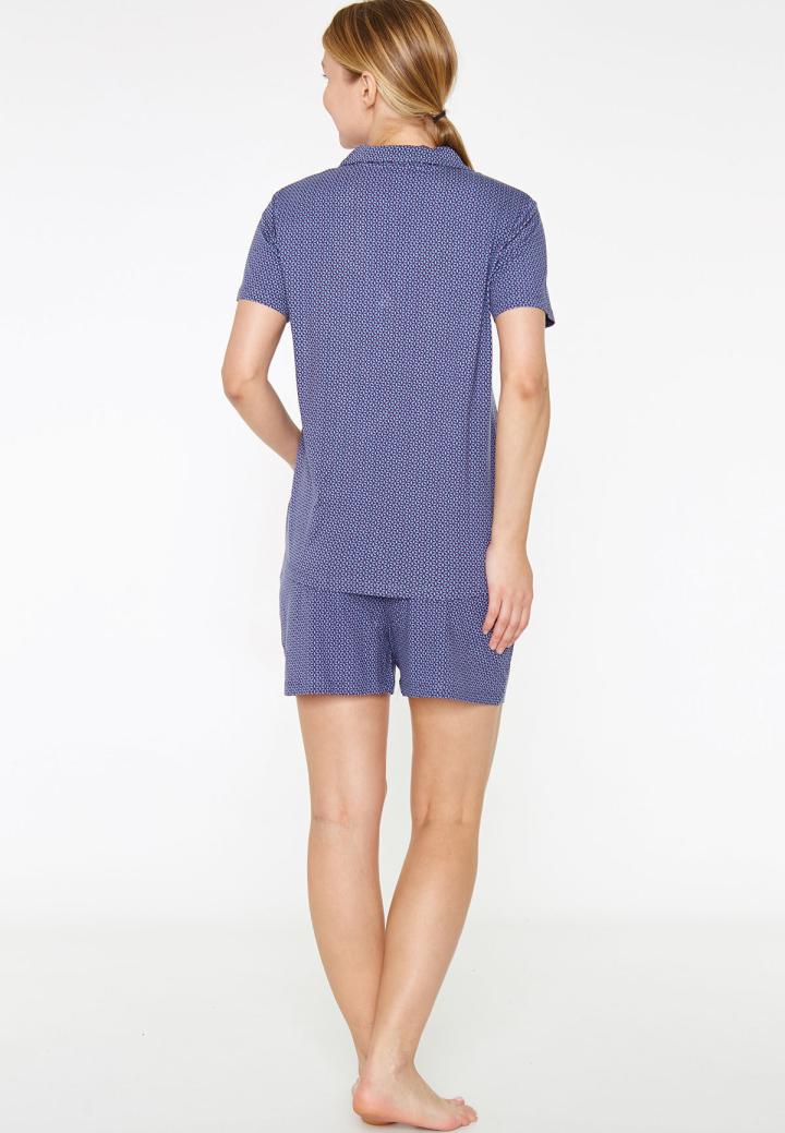 Pijama Dama Bumbac Pierre Cardin, Camasa și Short