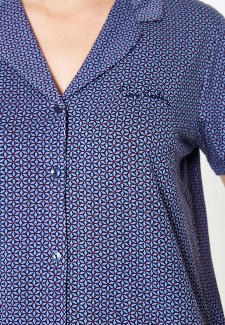 Pijama Dama Bumbac Pierre Cardin, Camasa și Short