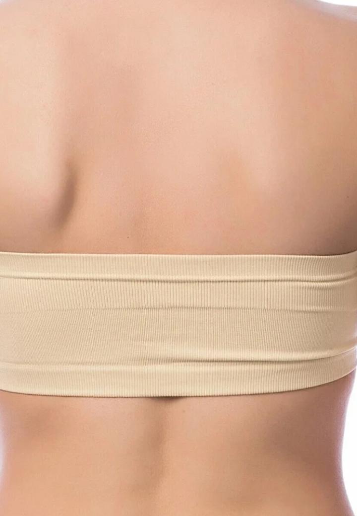 Bustieră Femei Fără Bretele – Bej
