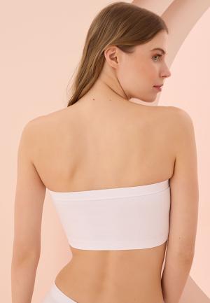Bustieră Femei Fără Bretele – Alb