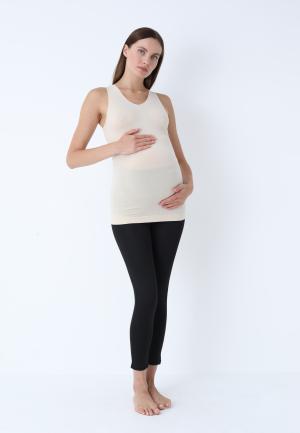 Maiou pentru gravide din modal, Bej