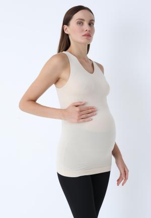 Maiou pentru gravide din modal, Bej