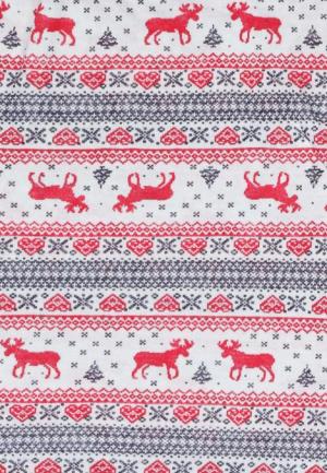 Pantaloni de Pijama Crăciun cu Reni – Roșii,