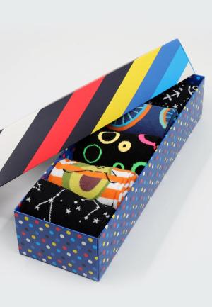 Set 5 Perechi Șosete Unisex Colorate – Imprimeuri Vesele + Cutie Cadou