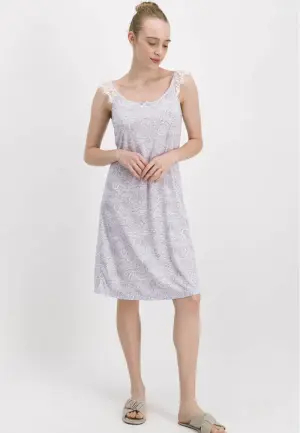 Rochie de Damă cu Bretele din Dantelă