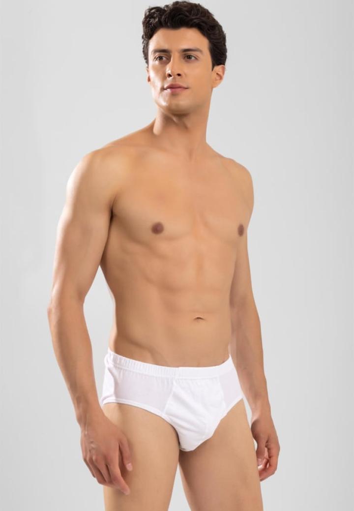 Chilot Bărbați din Bumbac – Alb