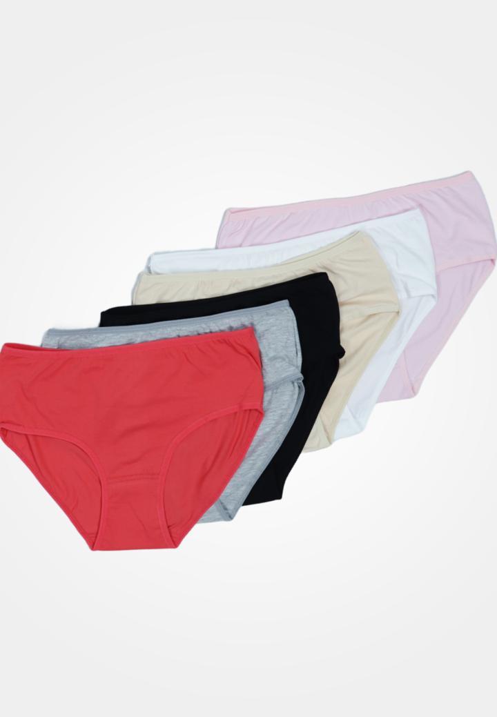 Chilot Marim Mare Dama Clasic – Set 6 bucăți, Multicolor