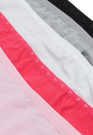 Chiloți Clasic Damă – Set 5 Bucăți Colorate