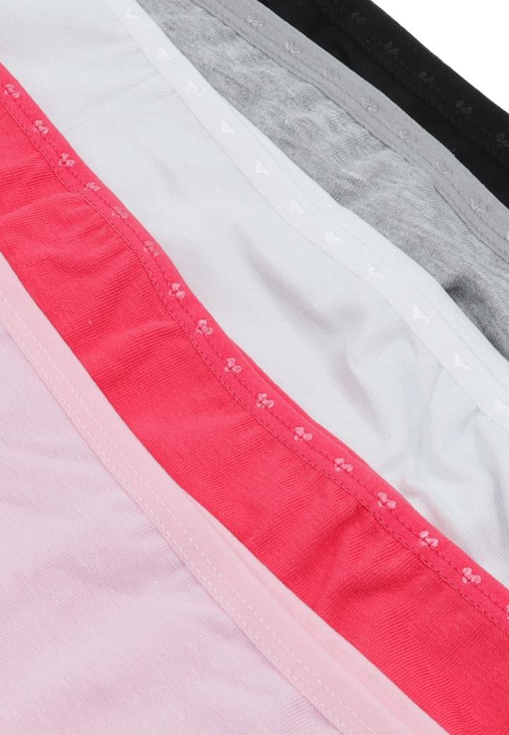 Chiloți Clasic Damă – Set 5 Bucăți Colorate