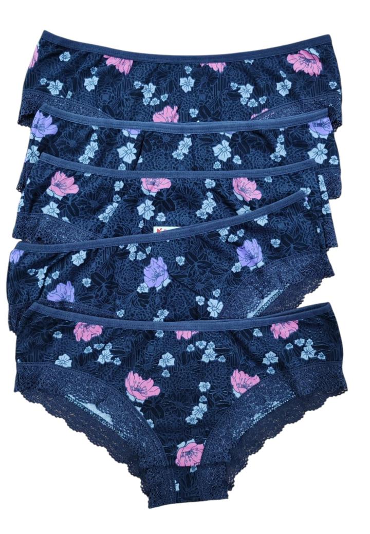 Chiloți Damă Clasic Dantelă – Set 5 Bucăți