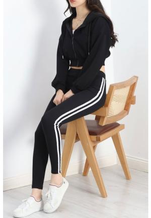 Colanți de Damă Vătuți cu Dungi Albe