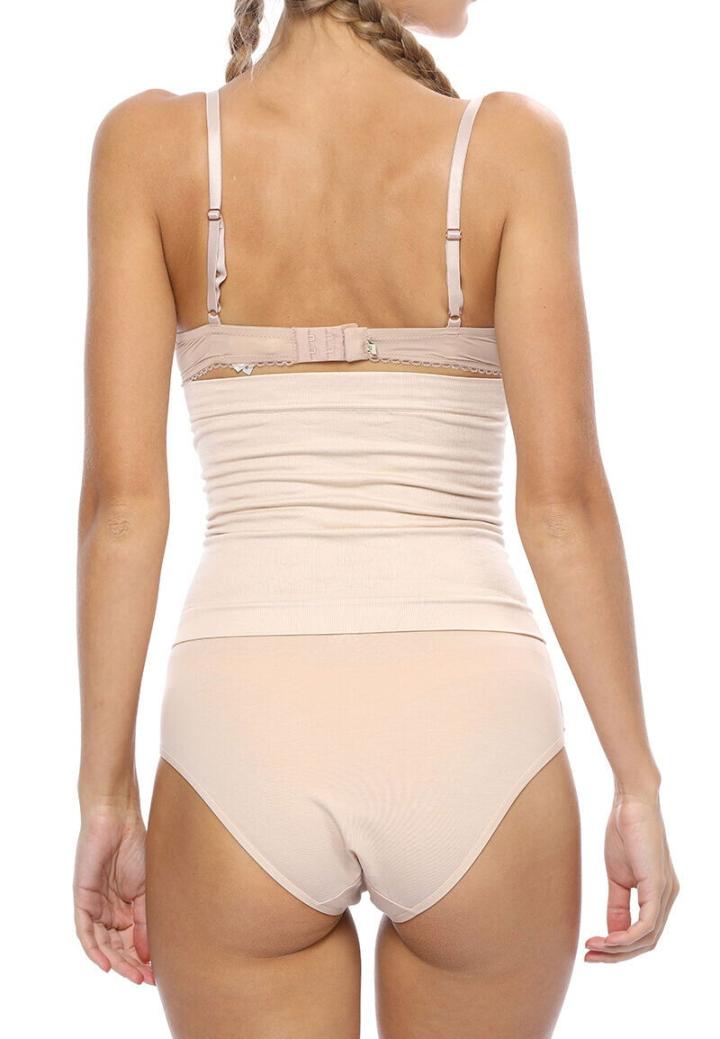 Corset fără cusături pentru talie-Bej