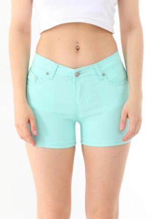 Șort Scurt Dama Albastru cu Buzunare