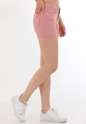 Șort Scurt Dama Roz cu Buzunare