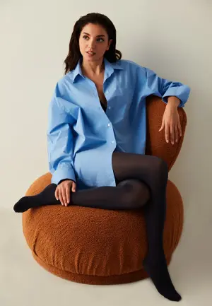 Dres Penti Micro 40 DEN - Mat și Opac Bleumarin