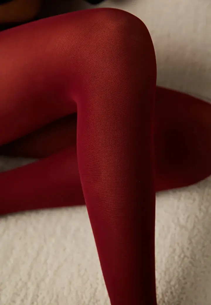 Dres Penti Micro 40 DEN - Mat și Opac Bordo