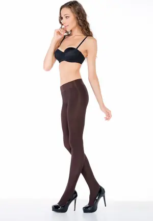 Dres Penti Micro 100 DEN – Opac Satinat, Maro