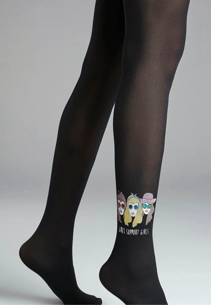 Dres Penti Girls Support 40 DEN, Negru