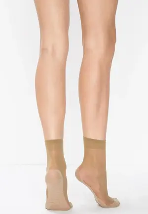 Șosete Penti Konfor 15 cu talpă din bumbac – Fine, confortabile, Bronz