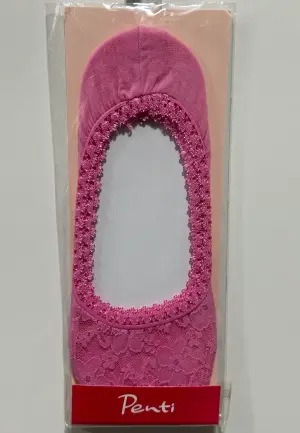 Talpici Penti cu Dantelă Înflorată – Culoare Fuchsia