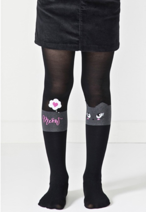 Dres Penti pentru fete – Catty 30 DEN, Negru