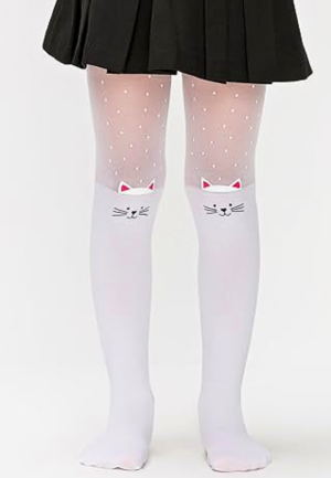 Dres Penti pentru fete – Muhur 30 DEN, Alb