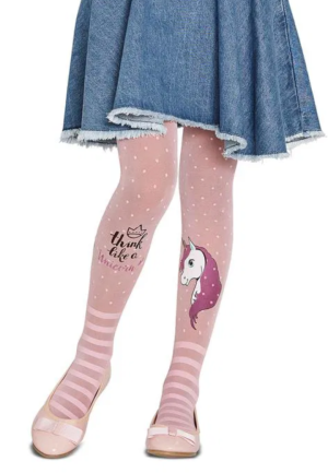 Dres Penti pentru fete – Unicorn 30 DEN, Roz