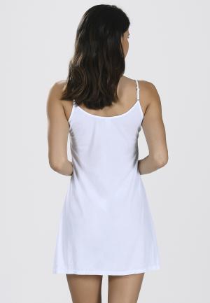 Furou Femei cu Bretele Subțiri-Alb