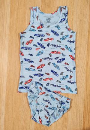 Set băieți – Maiou și chilot – Bumbac colorat