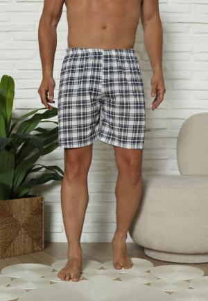 Pantalon Scurt Bărbați cu Carouri