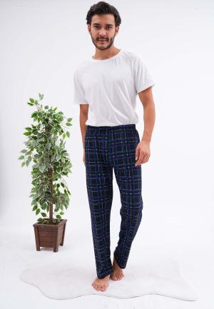 Pantaloni de Casă Bărbați Carouri