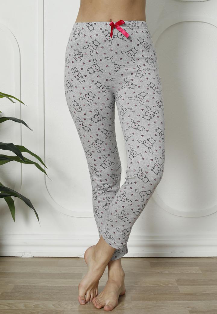 Pantalon de Casă Damă „Iepure