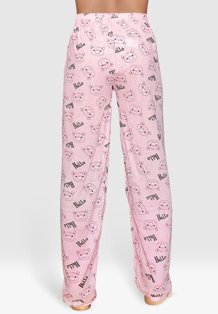 Pantalon de Casă Damă -Hello Little Bear
