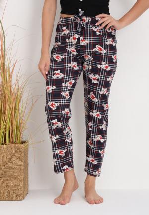 Pantaloni lungi de pijama damă,imprimeu ursuleti