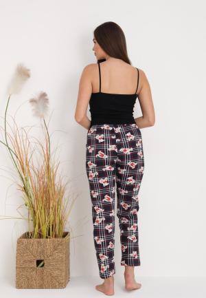 Pantaloni lungi de pijama damă,imprimeu ursuleti