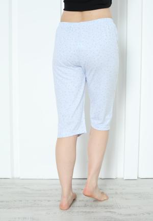 Pantaloni Pijama Damă Treisferturi cu Buline