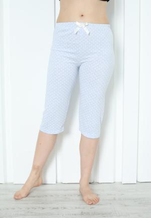 Pantaloni Pijama Damă Treisferturi cu Margarete Verde Deschis