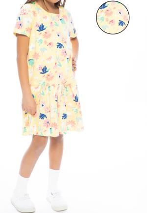 Rochie Fetiță cu Model Floral