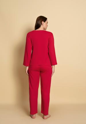 Pijama Dama Maneca Lunga și Pantaloni Lungi ,Beautiful