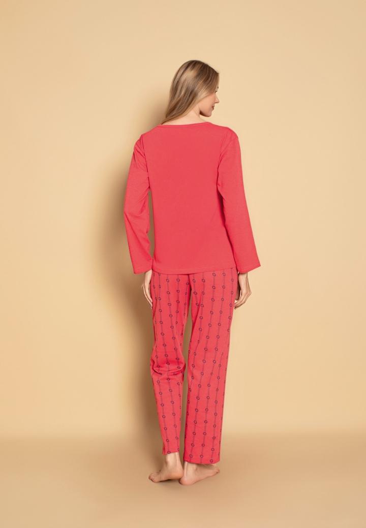 Pijama Dama Maneca Lunga și Pantaloni Lungi Shine