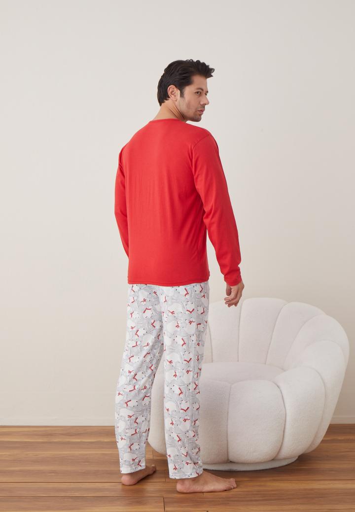 Pijama Crăciun Bărbat – Model Happy New Year