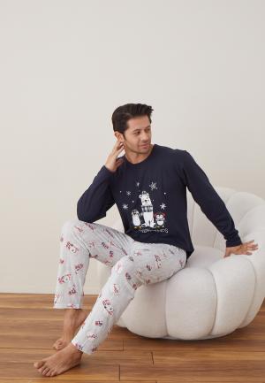 Pijamale Crăciun Bărbat – For Ever Friends