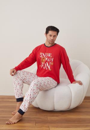 Pijamale Crăciun Bărbat – Snow Much Fun