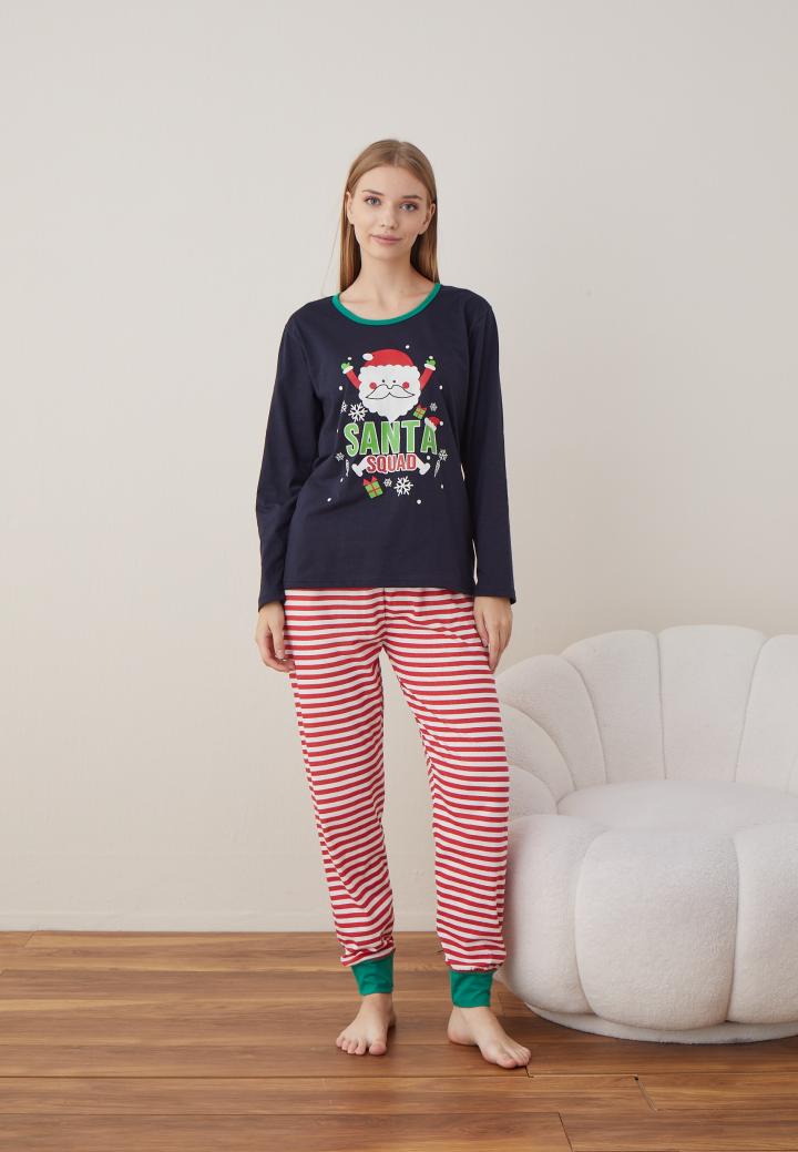 Pijamale Crăciun Femei – Moș Crăciun Santa