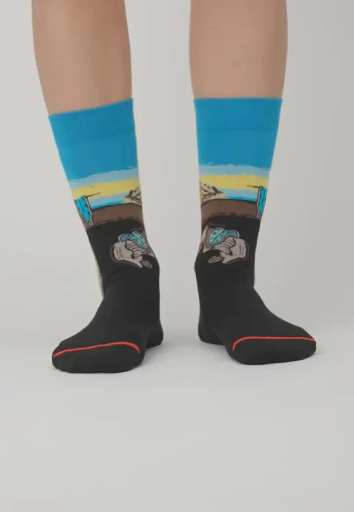 Șosete Vesele Bărbați – Negru