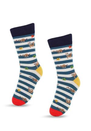 Șosete Bărbați din Bumbac Organic Fără Cusătură – Animal Leneș