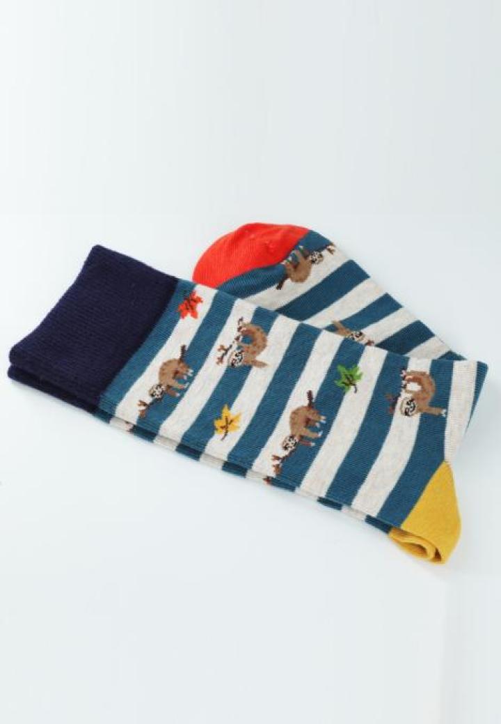 Șosete Bărbați din Bumbac Organic Fără Cusătură – Animal Leneș