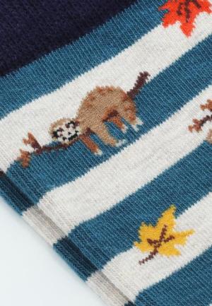 Șosete Bărbați din Bumbac Organic Fără Cusătură – Animal Leneș