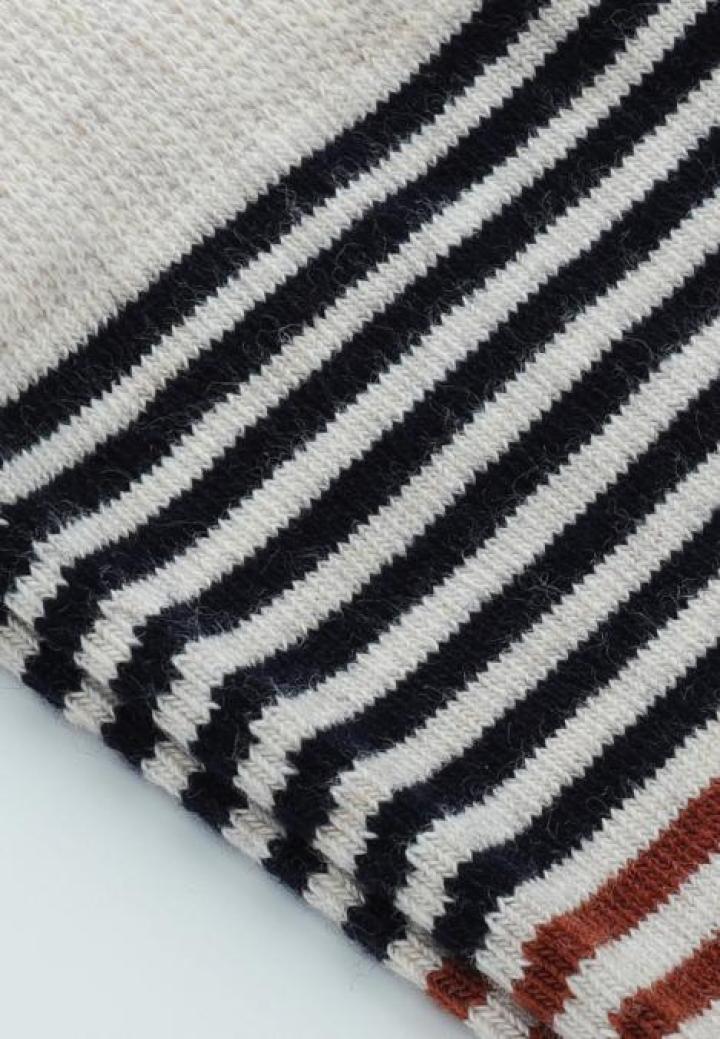 Șosete Bărbați Bumbac Organic Fără Cusătură cu Dungi